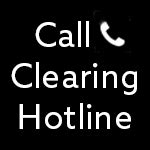 Calling UCAS Clearing hotlines .
